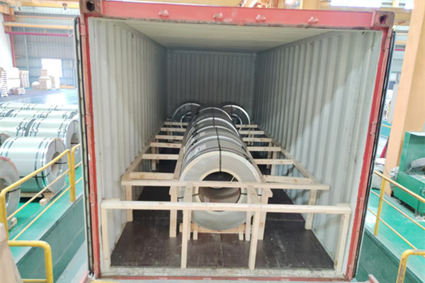 高品質430不銹鋼帶啟運埃及，助力高端廚具制造